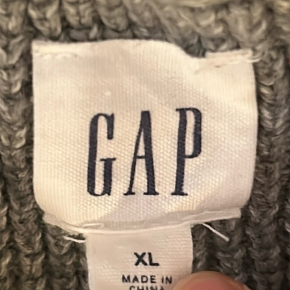 Gap Men’s Gray Sweater Size XL - Picture 3 of 4